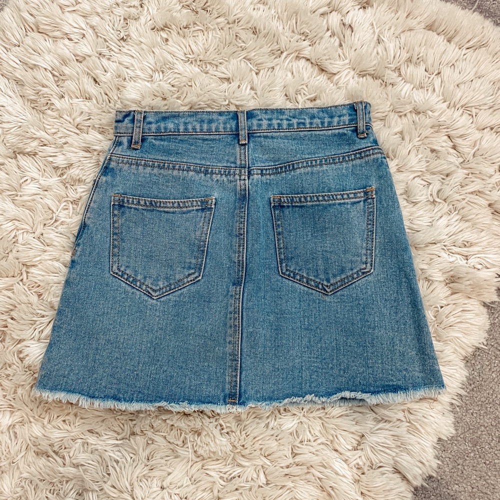Jean skirt